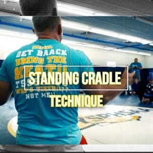 standing cradel technique