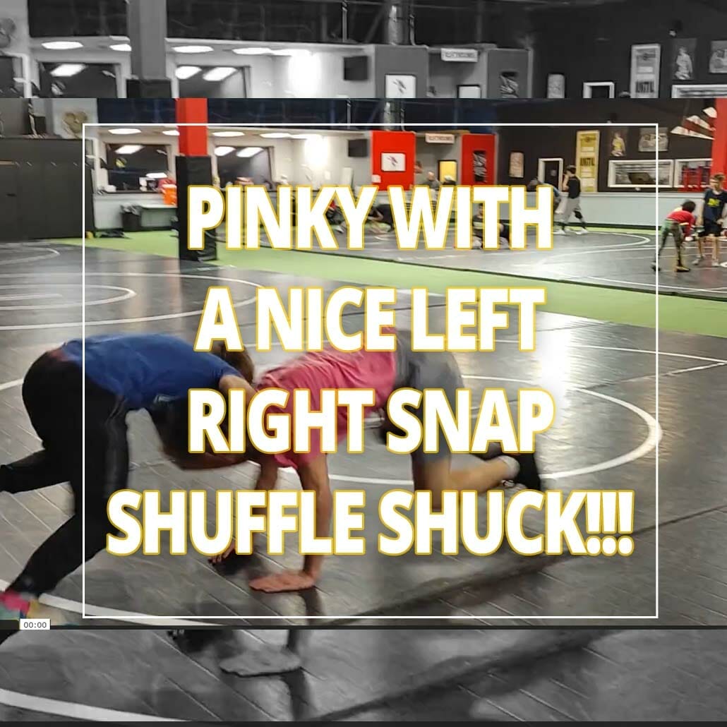 Pinky with a Nice Left Right Snap Shuffle Shuck!!!