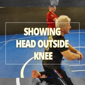 Showing Head Outside Knee